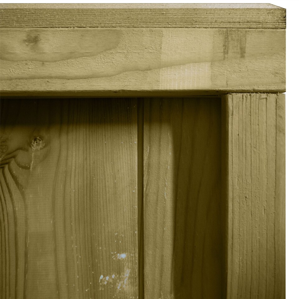 image 1 of Ultimate T&G Vertical Boards W:6ft x H:4ft Fence Panel Treated Timber (Pack of 3)