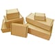image 1 of 100 x Brown 12 x 10 x 4" (300x250x100mm) Packing Shipping Mailing Postal Strong Single Wall Die Cut Boxes Brown