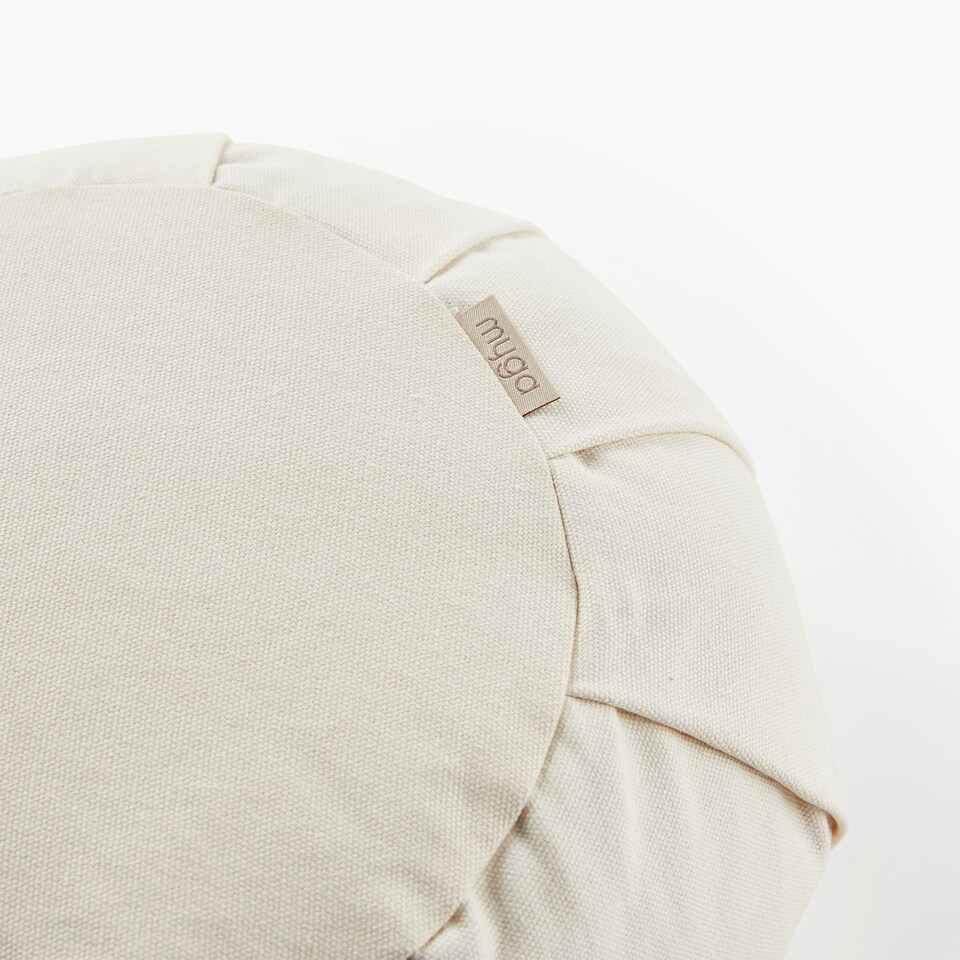 image 1 of Myga Zafu Yoga Meditation Cushion - Cream | Cream
