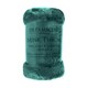 image 1 of OHS Luxury Mink Faux Fur Fleece Blanket, 150x200cm - Forest Green