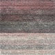 image 4 of KUKOON Pink Stripe Distressed Shaggy Living Room Area Rug 200cm x 290cm Pink