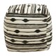 image 1 of Interiors by Premier Cefena Square Pouffe Multi