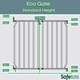 image 4 of Safetots Eco Screw Fit Baby Gate, Grey, 70cm - 80cm,  Stair Gate for Toddler and Baby, Screw Fit Safety Barrier