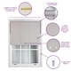 image 3 of FURNISHED Blackout Roller Blinds with Round Eyelets Cut to Size Easy Fit Window Shade | Pink | Fuchsia | (W) 120cm x (L) 165cm