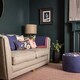 image 3 of Ulster Weavers Hillsborough Floral Cushion Cover LS Navy