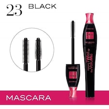 Bourjois Twist Up The Volume 2-In-1 Volume & Length 24Hr Mascara - 23 Black N/A