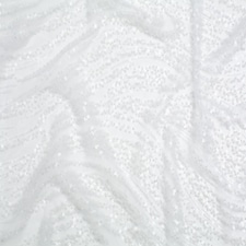 Minerva Core Range White Beaded Embroidered Tulle Lace Fabric for Bridal, Dressmaking, 137cm / 53" Wide - per metre