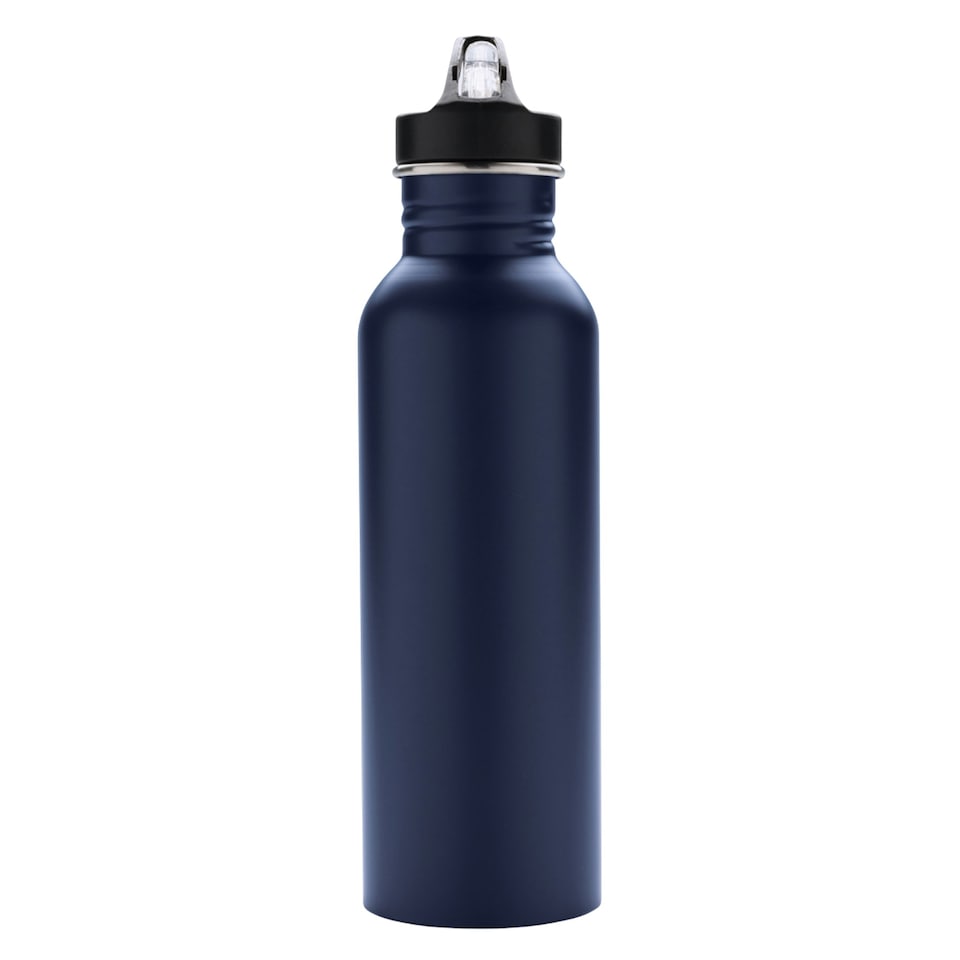 image 1 of XD Collection Deluxe Stainless Steel Active 710ml Bottle - Navy - One Size Blue | One Size