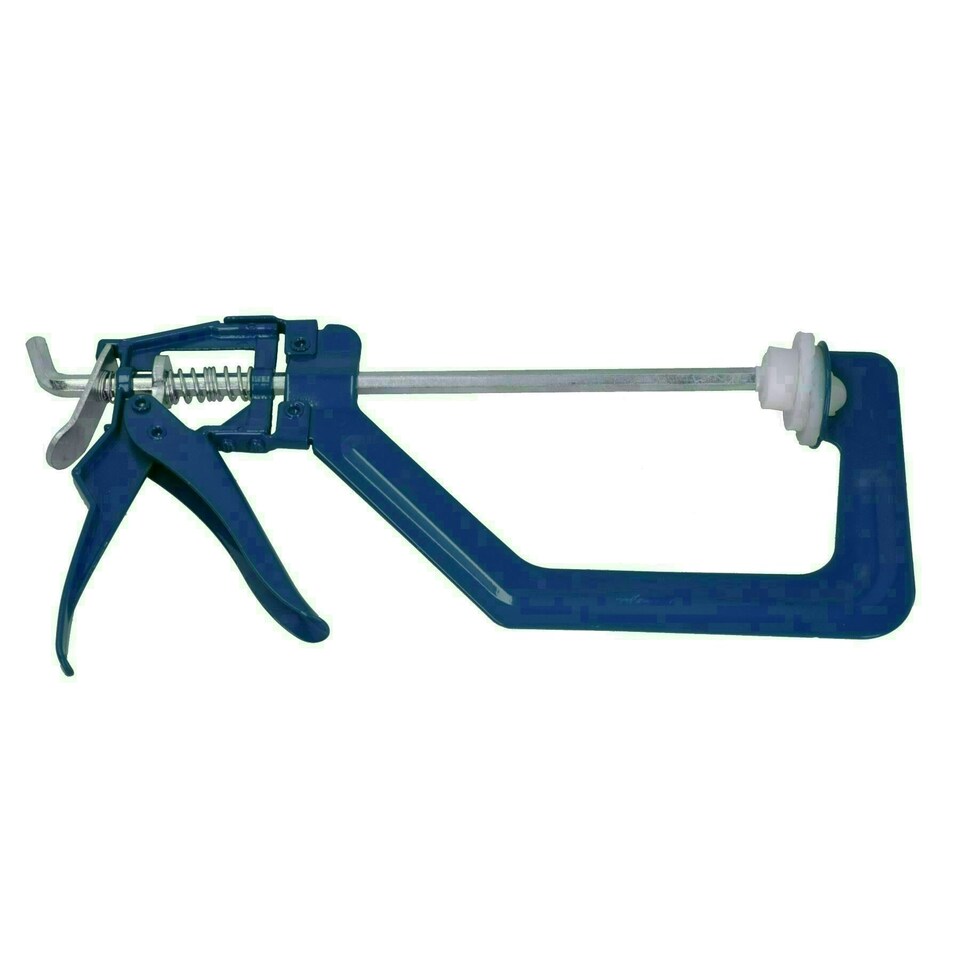image 1 of 6" One Hand Ratchet Clamp Grip Clasp Quick Release Holder TE353
