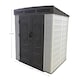 image 9 of 6x4ft plastic shed with window and aluminium structured support