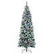 image 1 of HOMCOM 6FTPrelit Artificial Xmas Tree Holiday Décor w/ 300 Colourful LED Light