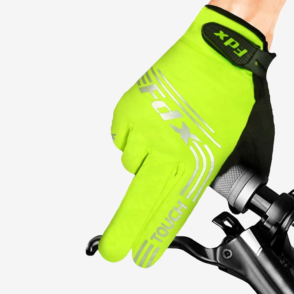 image 1 of Subzero Winter Cycling Gloves Thermal Windproof Padded Mitts for Men & Women