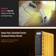 image 4 of PureMate 2500W Oil Filled Radiator, 11-Fin Portable Heater with Digital Thermostat, 24h Timer, ECO Mode & Touch Control