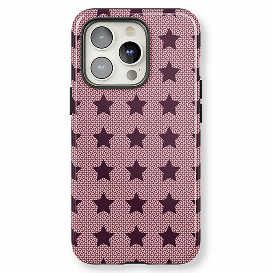 image 1 of Burgundy Stars Phone Case | Multi | iPhone 13 Pro
Slim | iPhone 13 Pro
Slim
