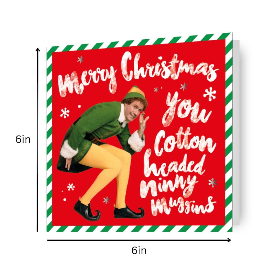 image 1 of Elf Generic Christmas Card