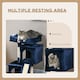 image 6 of PawHut Cat Tree 81cm Indoor Cat Scratching Post Kitten Tower