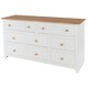 image 1 of Capri, 6+2 Drawer Large Chest White