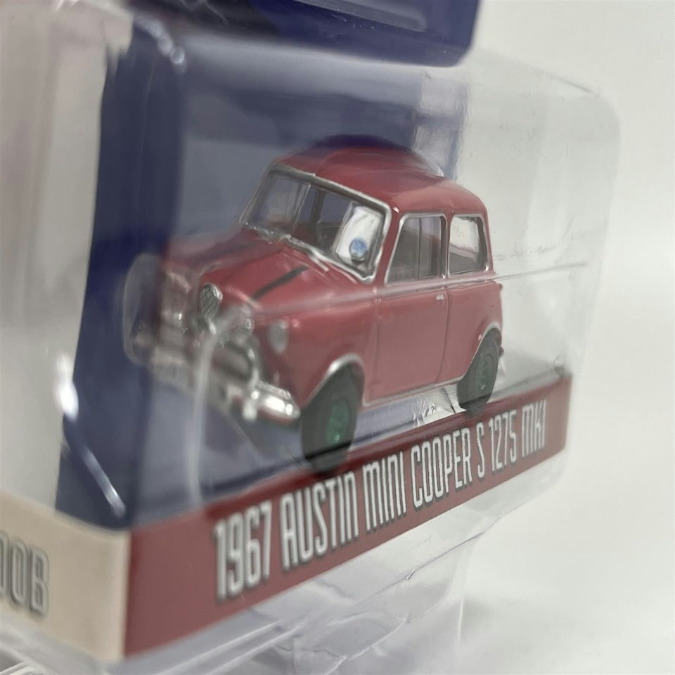 image 1 of The Italian Job 1967 Austin Mini Cooper S 1275 MKI Chase Model 1:64 Greenlight 44880B