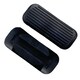 image 1 of Lorina PSOB Horse Stirrup Treads - Black - 4.5in