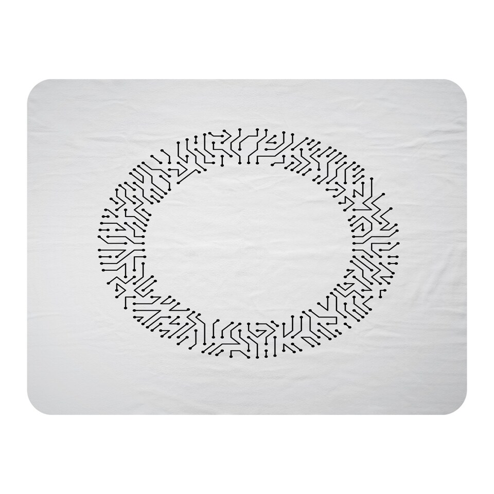 image 1 of Abstract Technology Blanket | Multi