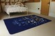 image 3 of Autumn print (Rug) | Blue | L