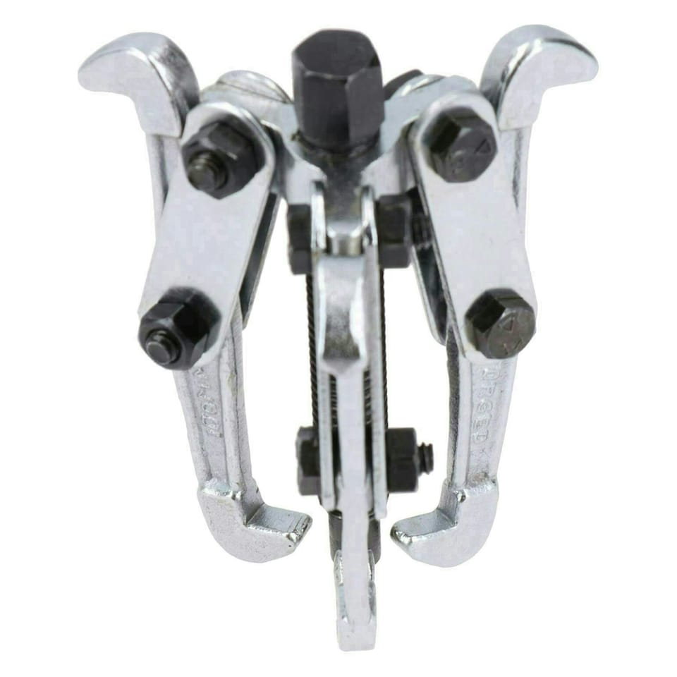 image 1 of 4" / 100mm 3 Leg Legged Gear Puller Bearing Removal Remover Internal External