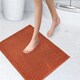 image 5 of Noodle Shower Mat Burnt Orange 40x60cm
