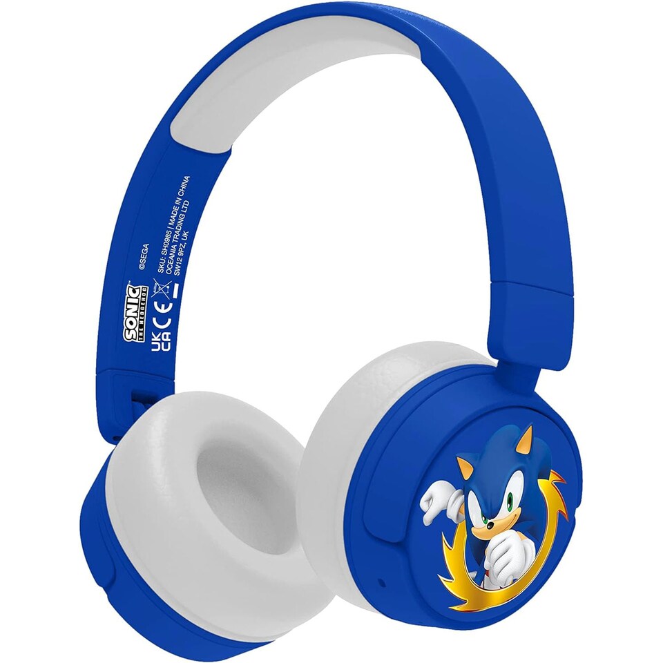 image 1 of Sonic The Hedgehog Kids Wireless Headphones