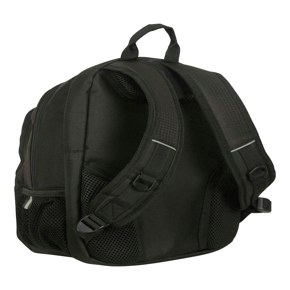 image 1 of Mountain Warehouse Quest Backpack Reflective Compact Hiking Rucksack Bag - 12L Grey | Charcoal