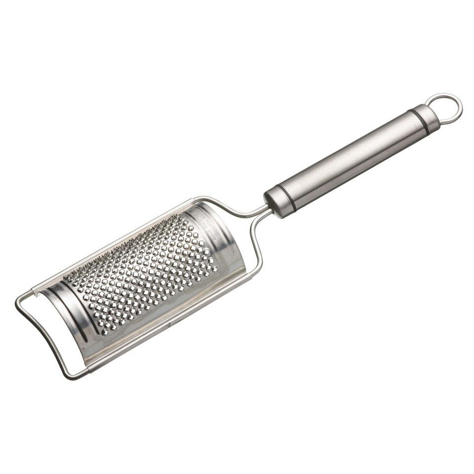image 1 of KitchenCraft Grater Silver Stainless Steel Curved