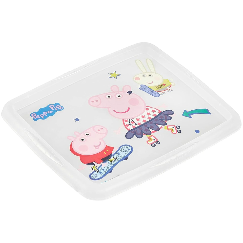 image 1 of Keeeper Peppa Pig Storage Box with Lid 24 Litre Transparent