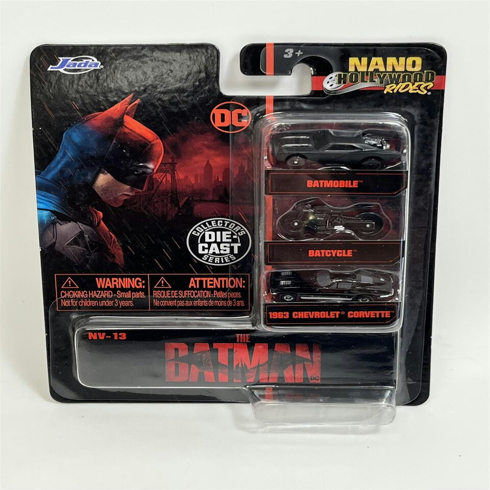 image 1 of The Batman 3 Model Nano Set Jada 253211003
