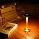 image 4 of Auraglow Rechargeable Cordless LED Table Lamp - MILAN | Bronze