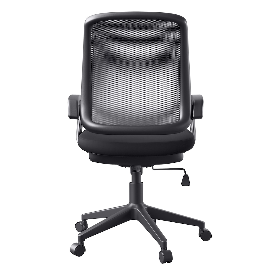 image 1 of Marvin Office Chair in Black Fabric