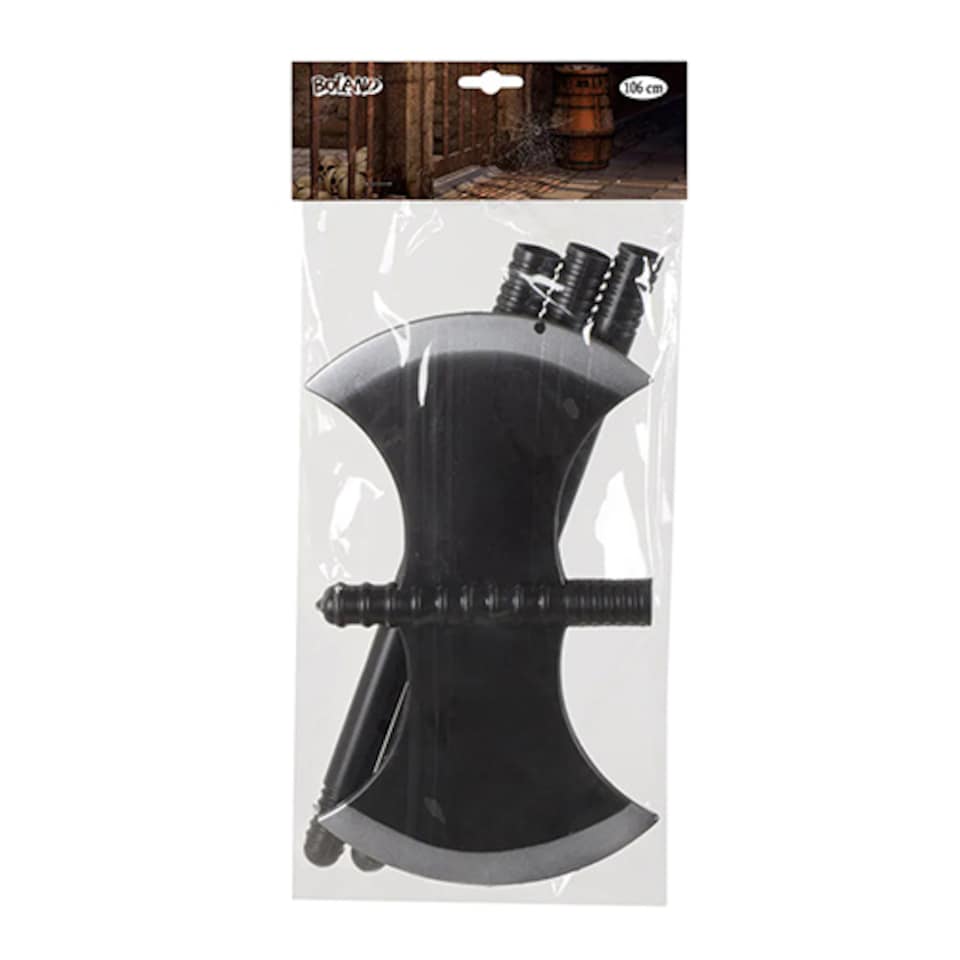 image 1 of Axe Plastic Halloween Prop Fancy Dress Accessory 106cm