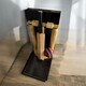image 6 of CRICKET-GIFTS Cricketing Bookend Single Unit, Wooden, 22cm high, Can also be used as a presentation trophy