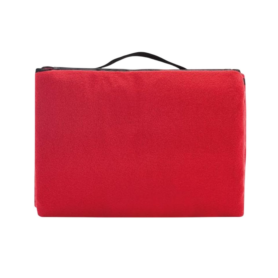 image 1 of MidOcean Costa Polar Fleece Picnic Blanket | Red | Red | One Size | 1