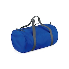 Bagbase Barrel Packaway Duffle Bag - Bright Royal Blue - One Size