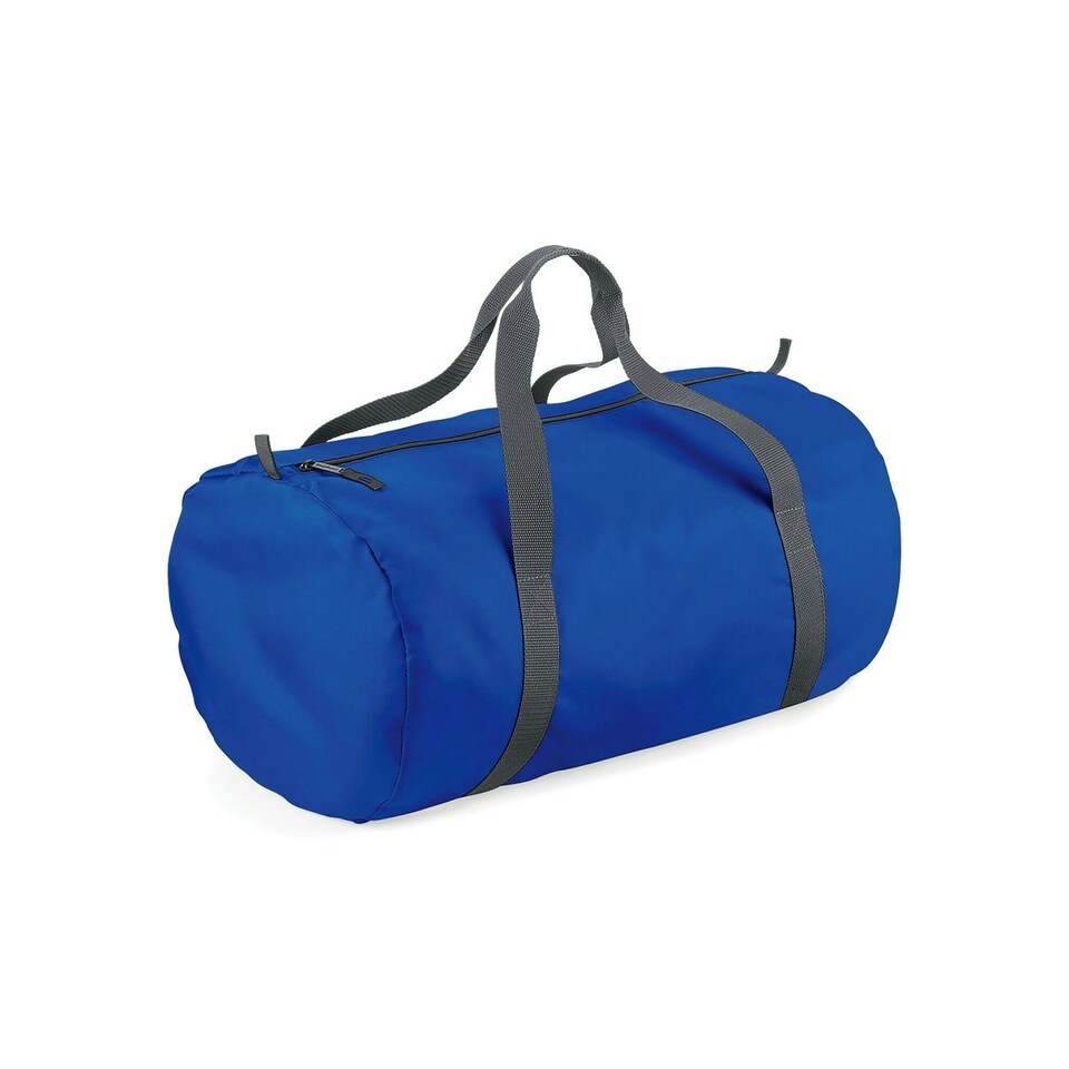 Bagbase Barrel Packaway Duffle Bag - Bright Royal Blue - One Size