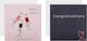 image 4 of Pack of 10 in 2 Illustrated Designs Congratulations Cards
