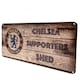 image 2 of Chelsea FC Supporters Shed Plaque - Brown - One Size