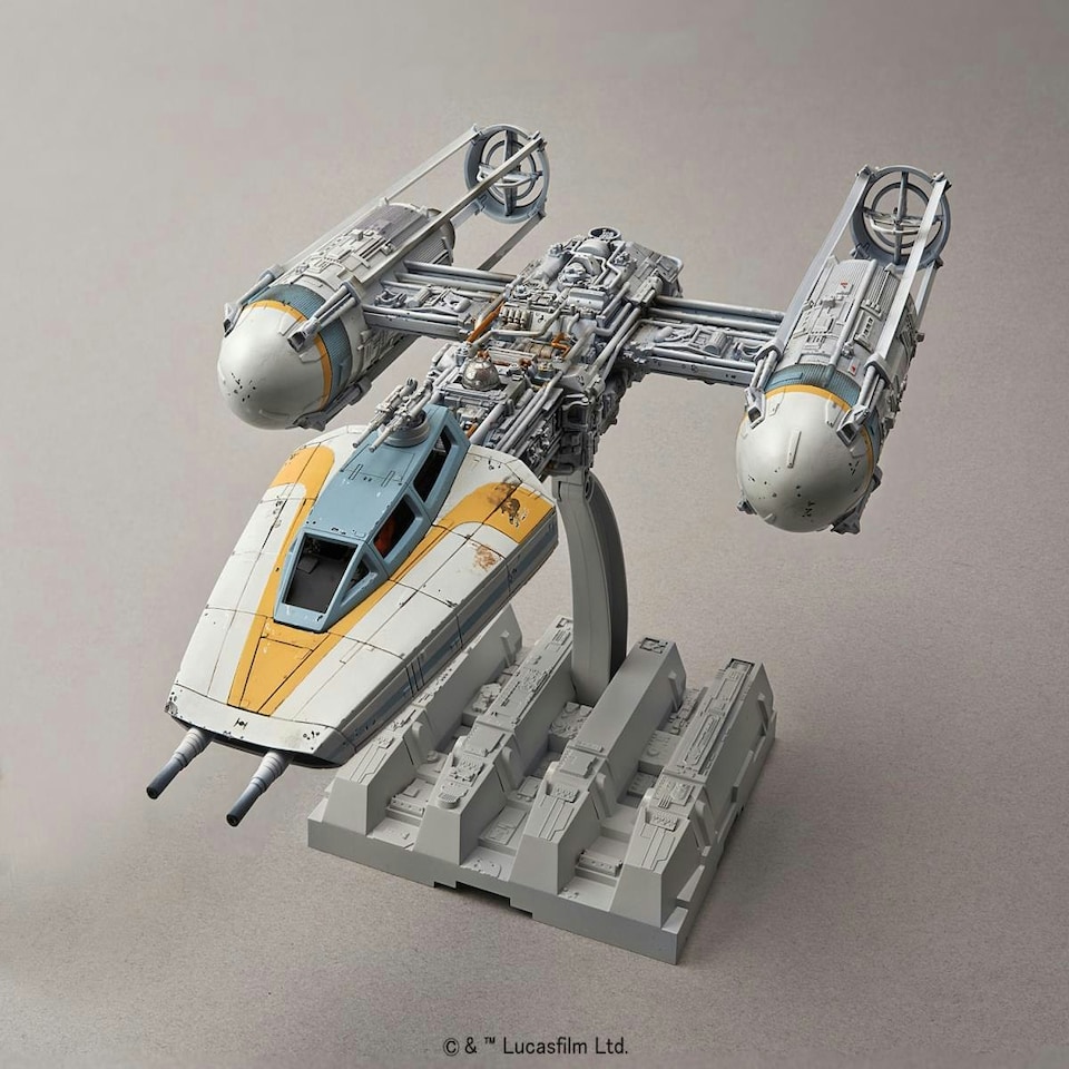 image 1 of Revell Bandai Star Wars Y-Wing Starfighter (1:72 Scale)