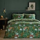 image 4 of furn. Into The Woods Printed Reversible Duvet Cover Set, Single, Green Green | Single