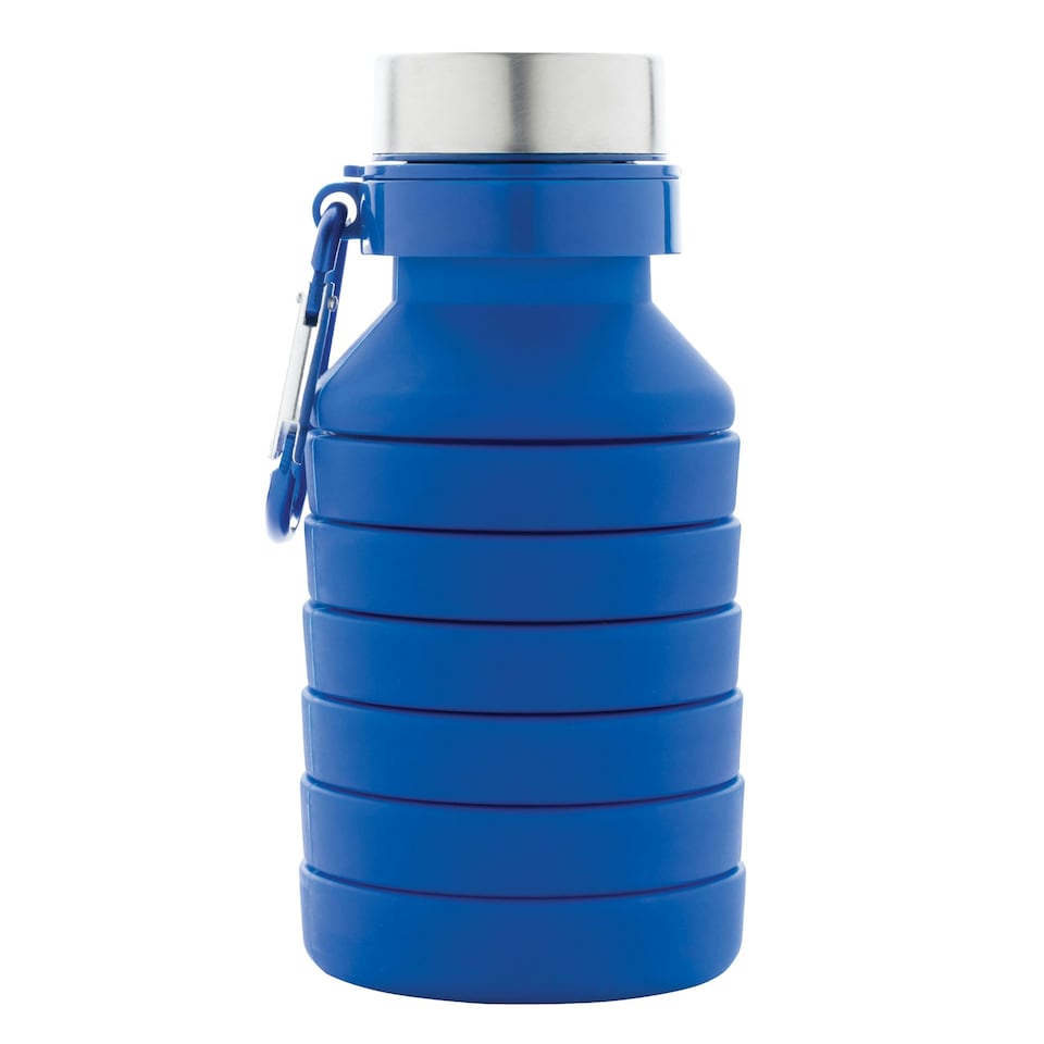 image 1 of XD Collection Collapsible Silicone 550ml Bottle - Blue - One Size | Blue | One Size