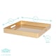image 3 of Argon Tableware Square Serving Tray - 33cm - Black