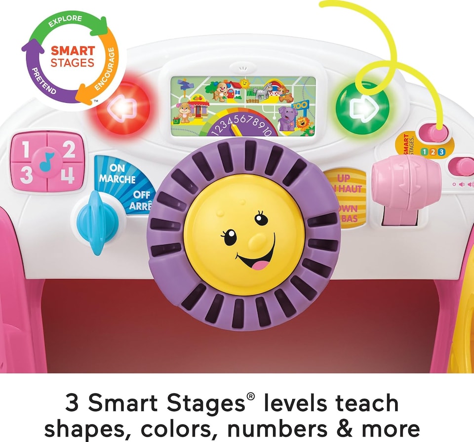 image 1 of Fisher Price Laugh And Learn Crawl Around Car