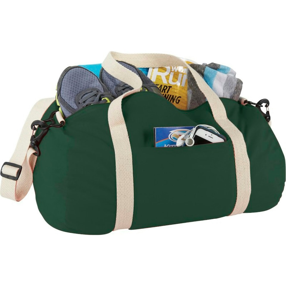 image 1 of Bullet The Cotton Barrel Duffel - Green - 45 x 25 x 25cm Green | 45 x 25 x 25cm