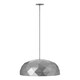 image 1 of Interiors by Premier Large Silver Dome Pendant Light