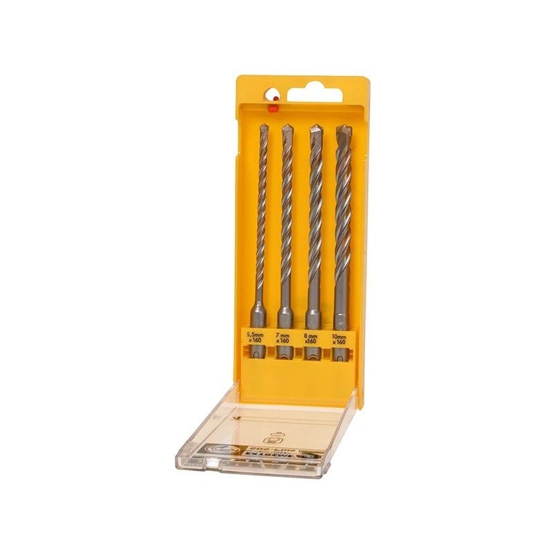 Dewalt Power Tools Sds Plus Extreme 2 Drill Bit Set, 4 Piece - Multi Colour - One Size