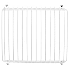 SPARES2GO Fridge Shelf for Cookology Freezer Adjustable White Extendable Arms White